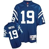 Johnny Unitas Baltimore Colts Blue NFL Premier 1967 Throwback Jersey - Large