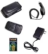 Cell Phone Accessories Bundle for Verizon LG DARE (Includes; Executive Carrying Case with Belt Clip, Rapid Car Charger, Home Wall Charger, Generation X Antenna Booster)