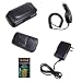 Cell Phone Accessories Bundle for T-Mobile Samsung Memoir SGH-T929 (Includes; Premium Leather Side Carry Case, Rapid Car Charger, Home Wall Charger, Generation X Antenna Booster)