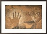 Ancestral Puebloan Pictographs in the Needles District, Canyonlands National Park, Utah, USA Framed Photographic Poster Print by Jerry & Marcy Monkman, 29x21