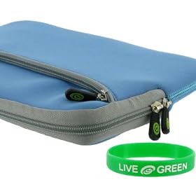 Samsung GO N310-13GB 10.1-Inch Netbook Neoprene Sleeve Case (Extra-Pocket - Blue)