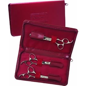 Olivia Garden - Ciseaux Silkcut - Set de 3: Ciseaux 5,00" + Ciseaux 5,75" + Ciseaux � Effiler 6,00"