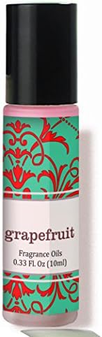 Grapefruit Alcohol free 100% Pure Oil Fragrance Perfume Roll On One Bottle Home or Body Fragrance 0.33 Fl oz (10ml)