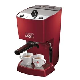 Gaggia 74841 Espresso Colour Coffee Maker red