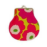 マリメッコ(marimekko)/ Mini Unikko　PIENI　KUKKARO　（ピンク×グリーン）
