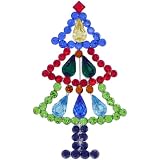 Christmas Gift Christmas Tree Austrian Crystal Brooches Pins