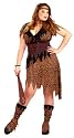 Plus Size Cave Beauty Costume