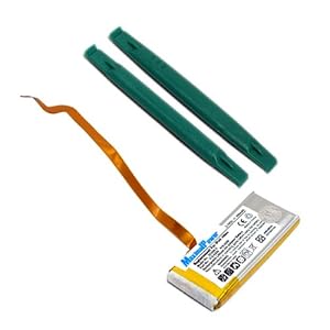 Maximal Power Replacement Battery Kit for iPod Video 30 GB (Silver)