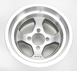 AMS Machined Cast Aluminum Rear Wheel - 12x7, 4/110, 2+5 * , Material: Aluminum 0021270A-MACH