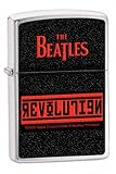 Zippo Lighter Beatles Revolution Brushed Chrome