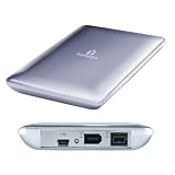 Iomega eGo Mac Edition Disque dur externe portable FireWire 800/400/USB 2.0 500 Go Argentpar Iomega