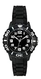 Club - A65163SS5A - Montre Enfant- Montre Mixte - Quartz Analogique - Bracelet Silicone Noir