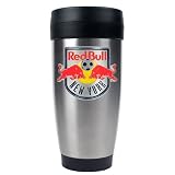 New York Red Bulls MLS 16oz Stainless Steel Travel Tumbler - Primary Team Logo