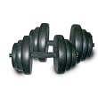 40lb Vinyl Dumbbell Set