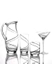 Luigi Bormioli "Black Swirl" Glassware Collection