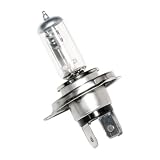 Adjure H4 Clear 55 60W Xenon Filled Halogen Headlight Bulb by Adjure