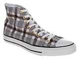 Converse All Star Hi Blk/wht/red Chq - 4 Uk