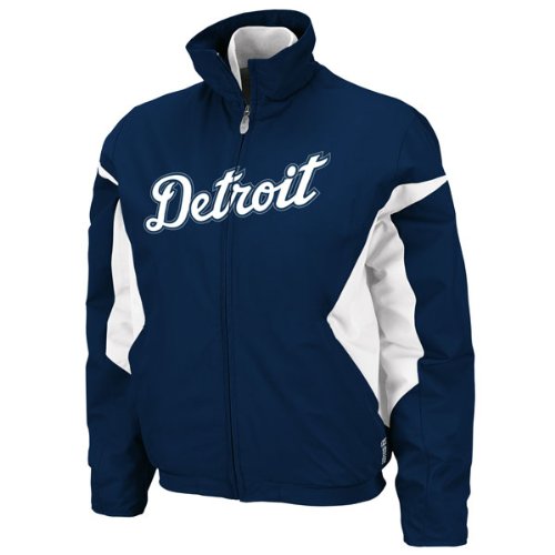 Detroit Tigers Women's Navy Therma Base Triple Peak Premier Jacket