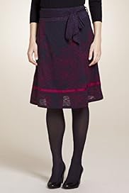 Per Una Floral Print Panelled Belted Skirt