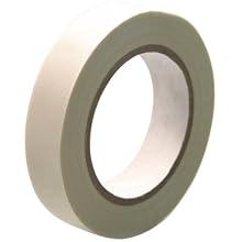 CS Hyde High Temperature Fiberglass  Double Sided Silicone Adhesive Tape, Ivory 1/2 inch x 36 yards