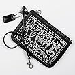 NEW AUTHENTIC COACH POPPY PATENT LEATHER SMALL WRISTLET 42868 (Black)