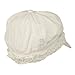 Ladies Brushed Canvas Newsboy Hat