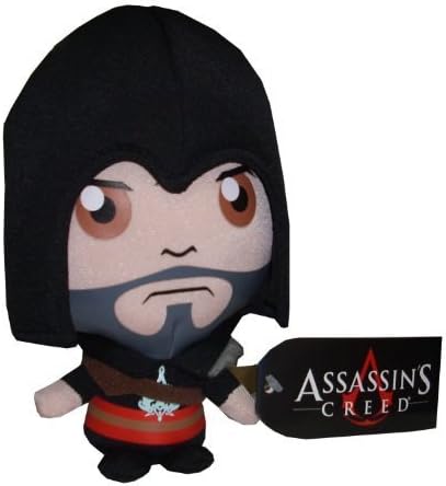 Goldie Assassin's Creed Brotherhood Ezio 6" Plush, Black by Optimum Fulfillment - Toys