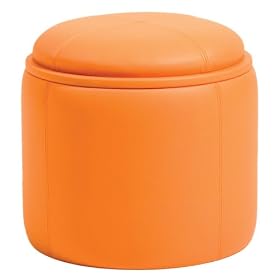 P'Kolino Storage Ottoman in Orange by P'Kolino