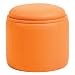 P'Kolino Storage Ottoman in Orange