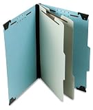 Pendaflex 59352 Pendaflex 2 Expansion Pressboard Hanging Folder, Legal, 6-Section, BE, Carton of 50