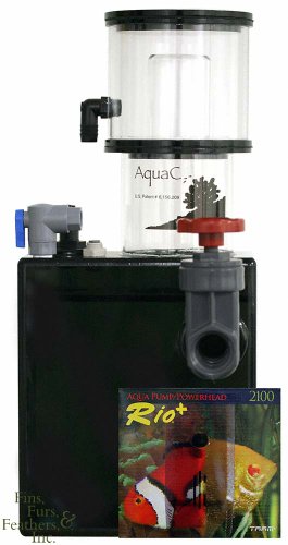 AquaC EV-120 Protein Skimmer with Rio 2100 Pump