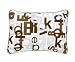Alphabet Boudoir Pillow
