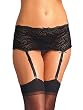 SeXy Garter Belt Adjustable Garters 2 Color options Black or Red