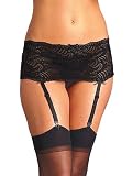 SeXy Garter Belt Adjustable Garters 2 Color options Black or Red