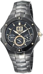 Seiko Men's SNP017 Coutura Kinetic Perpetual Watch
