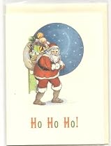 Cavallini & Co. Vintage Christmas Cards - Set of 3 Cards and Envelopes