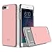 DesignSkin IP7PDSS26303 Slider Slim S2 Dual PC Layer Wallet Case with Card Slot for iPhone 7 Plus - Baby Pink