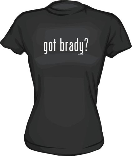 Click here to buy got brady ? Ladies Babydoll tee Shirt in 6 Colors Small thru XL.