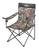On The Edge Marketing OTE-810070 Blue Ford Oval Camo Folding Chair by On The Edge Marketing