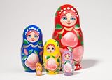 Rainbow Russian Nesting Doll 5pc./4