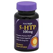 Natrol 5-HTP, 100 mg, Capsules