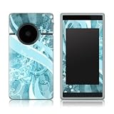 Flores Agua Design Protective Skin Decal Sticker for Flip SlideHD Digital Camcorder