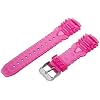 TechnoMarine 9118 MoonSun 17-mm Raspberry Gel Strap with Single-Buckle