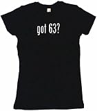 got 63? Women's Tee Shirt Small-Black Babydoll (petite fit)