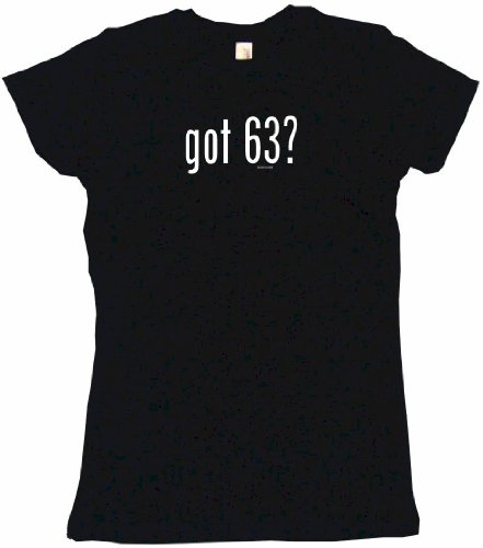 got 63? Women's Tee Shirt Small-Black Babydoll (petite fit)
