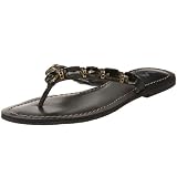 MIA Women's Bejewel Flat Thong Sandal
