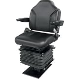 Wise Air Suspension Backhoe Seat Assembly, Model# WM1685