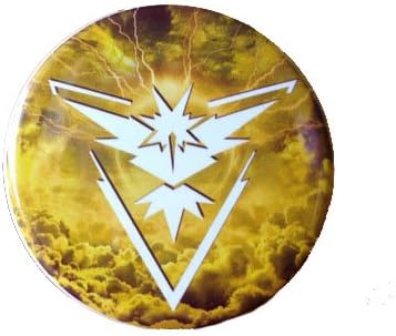 Team Instinct Button Pin - Pokemon Go Inspired