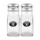 Review West Coast Gifts  / NFL Raiders Glass Salt and Pepper Shakers