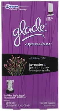 Glade Expressions 73217 Oil Diffuser Refill, Lavender & Juniper Berry by DRCKET